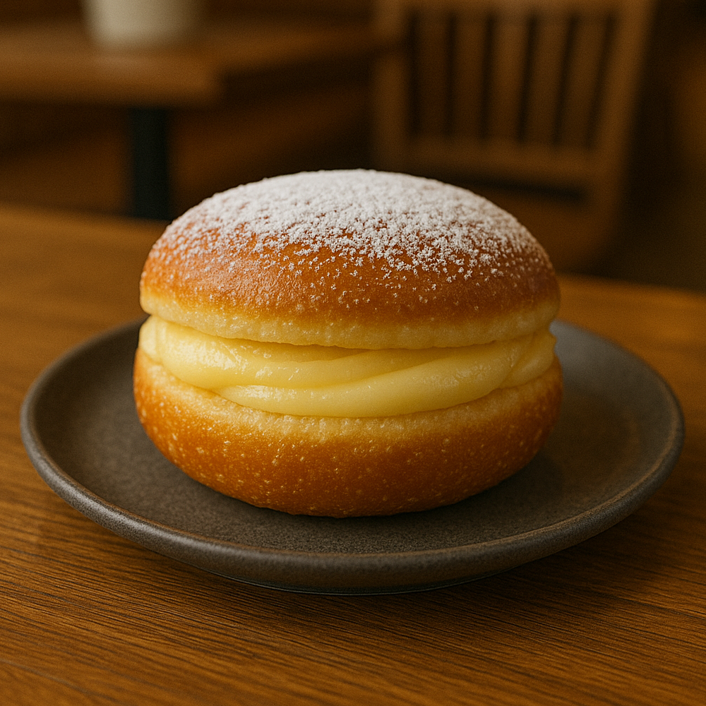 Cream-filled Donut